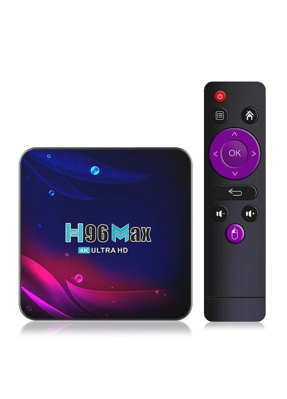 YouTV Максимальний на 12 місяців для п'яти пристроїв + Смарт ТВ приставка MAX V11 4/64 Гб Smart TV Box H96 (338627382)