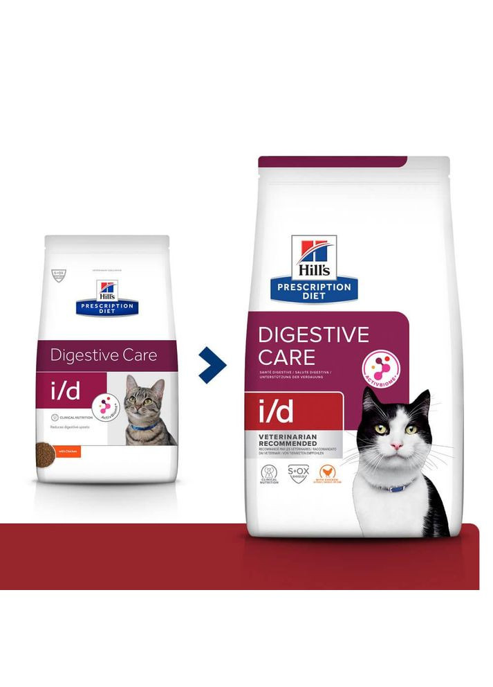 Hill’s PRESCRIPTION DIET i/d Сухий корм для котів догляд за травленням, з куркою, 3 кг Hill's (345743212)