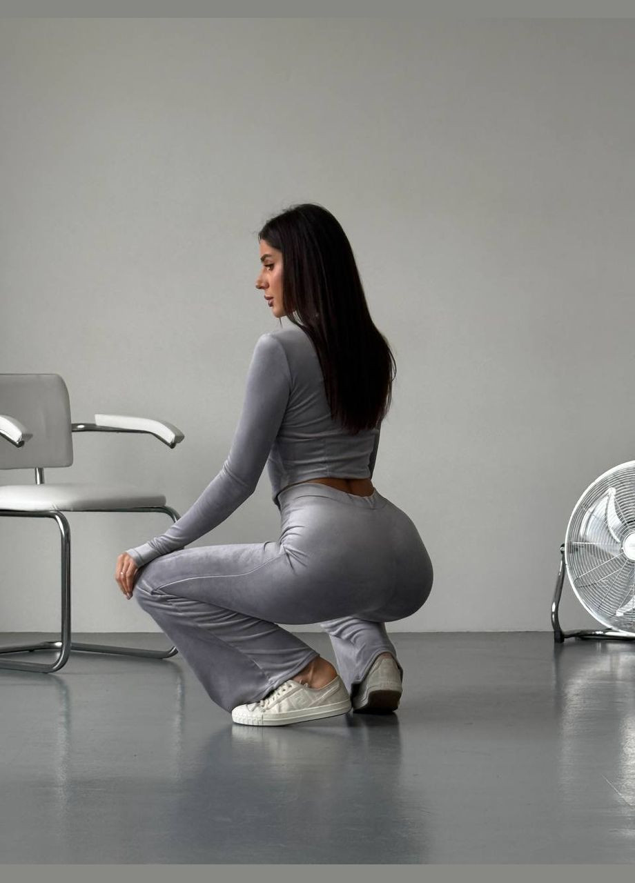 Плюшевый костюмчик с брюками клеш Vakko (322110317)