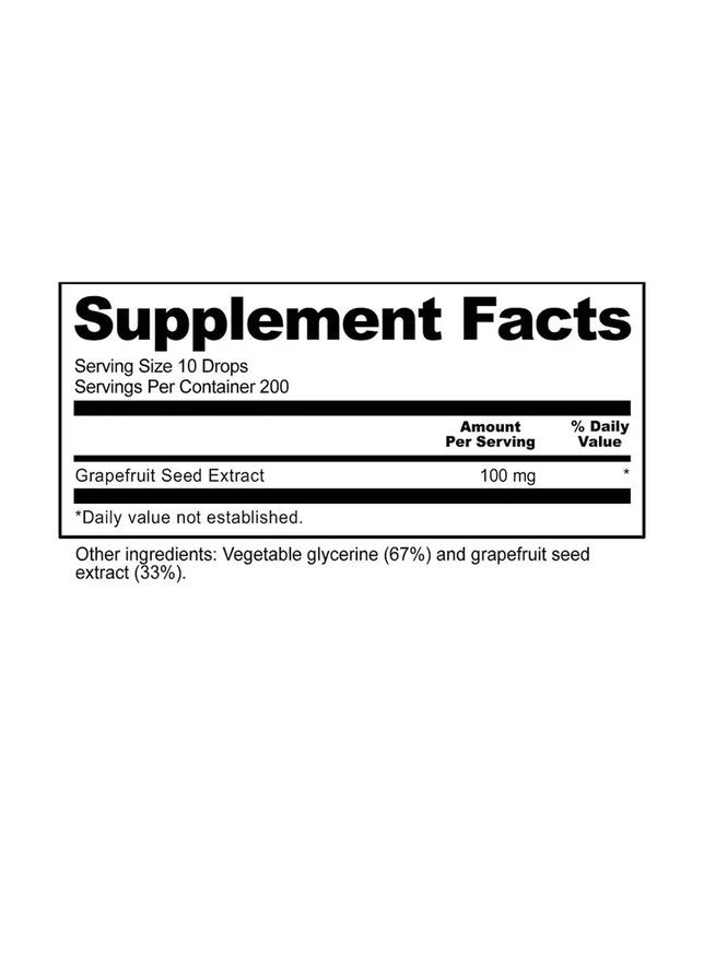 Жидкий концентрат GSE с экстрактом семян грейпфрута Grapefruit Seed Extract Liquid Concentrate 59 мл NutriBiotic (361113787)