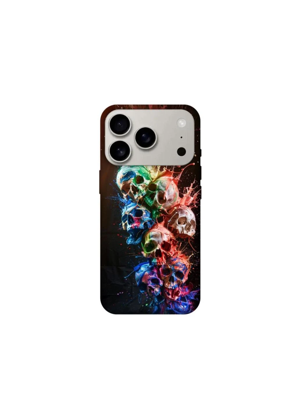 Чехол на Apple iPhone 17 Pro (6.3") Skulls Frontalka (361338398)