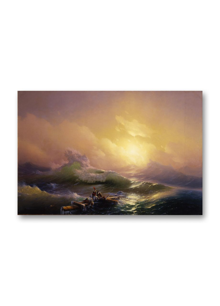 Печать на холсте Девятый вал Иван Айвазовский 40x60 No Brand (346494345)