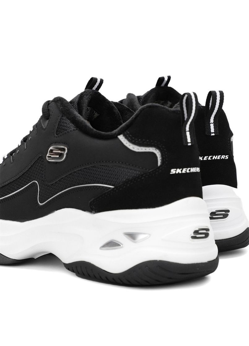 Черные всесезонные кросівки Skechers