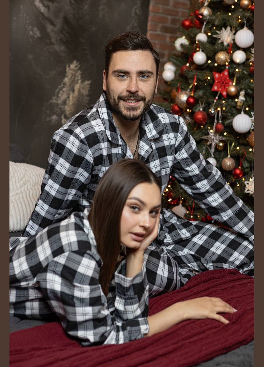 Пижама Фланелевая Рубашка + Штаны Все Размеры No Brand (315035716)