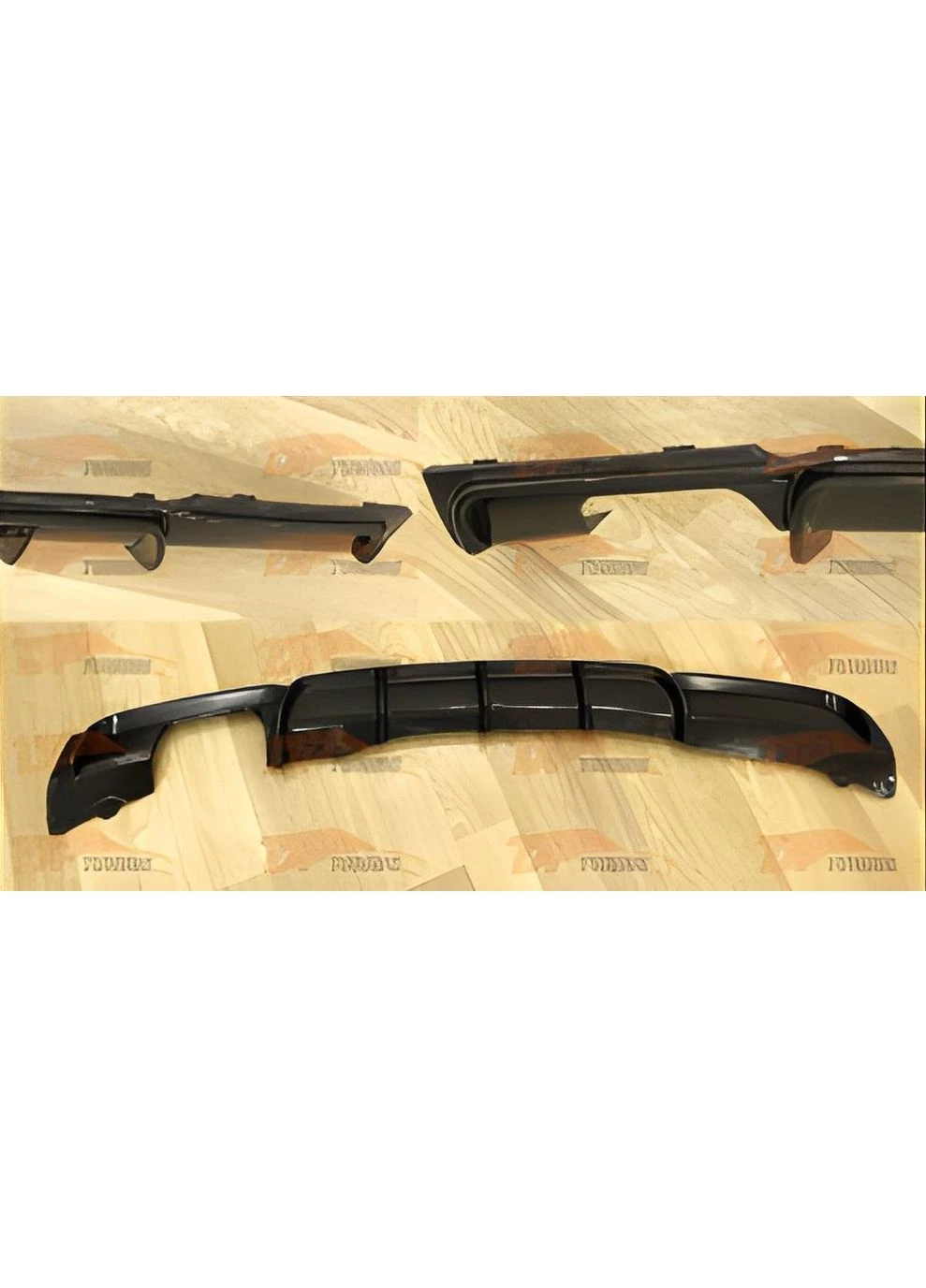 Задний диффузор DPT V-1 (для M Performance, Глянец) для 3 серия F30/F31 2012-2019 гг BMW (389786405)