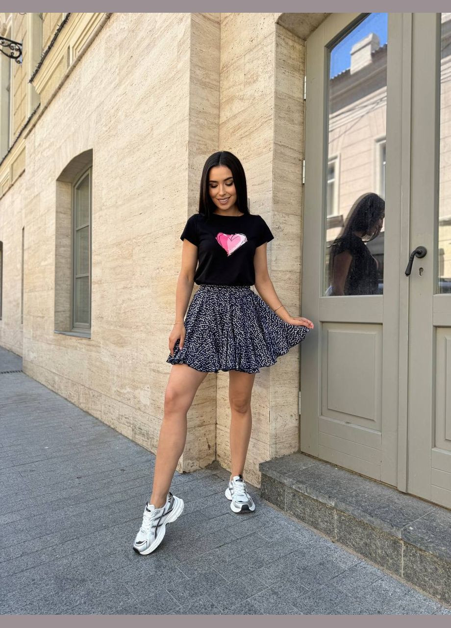 Жіноча футболка з принтом Fashion - (323441213)