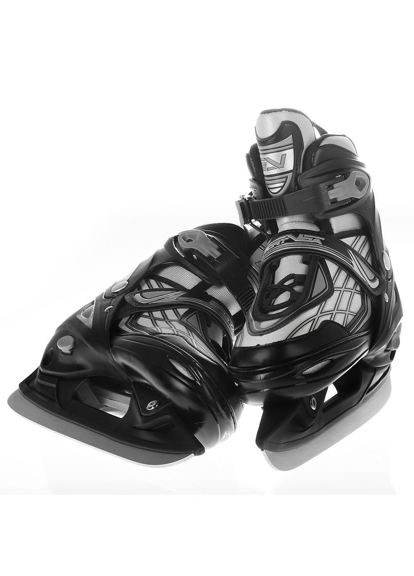Роликовые коньки 4 в 1 Size 35-38 Black/Grey SportVida sv-lg0064 (275095854)