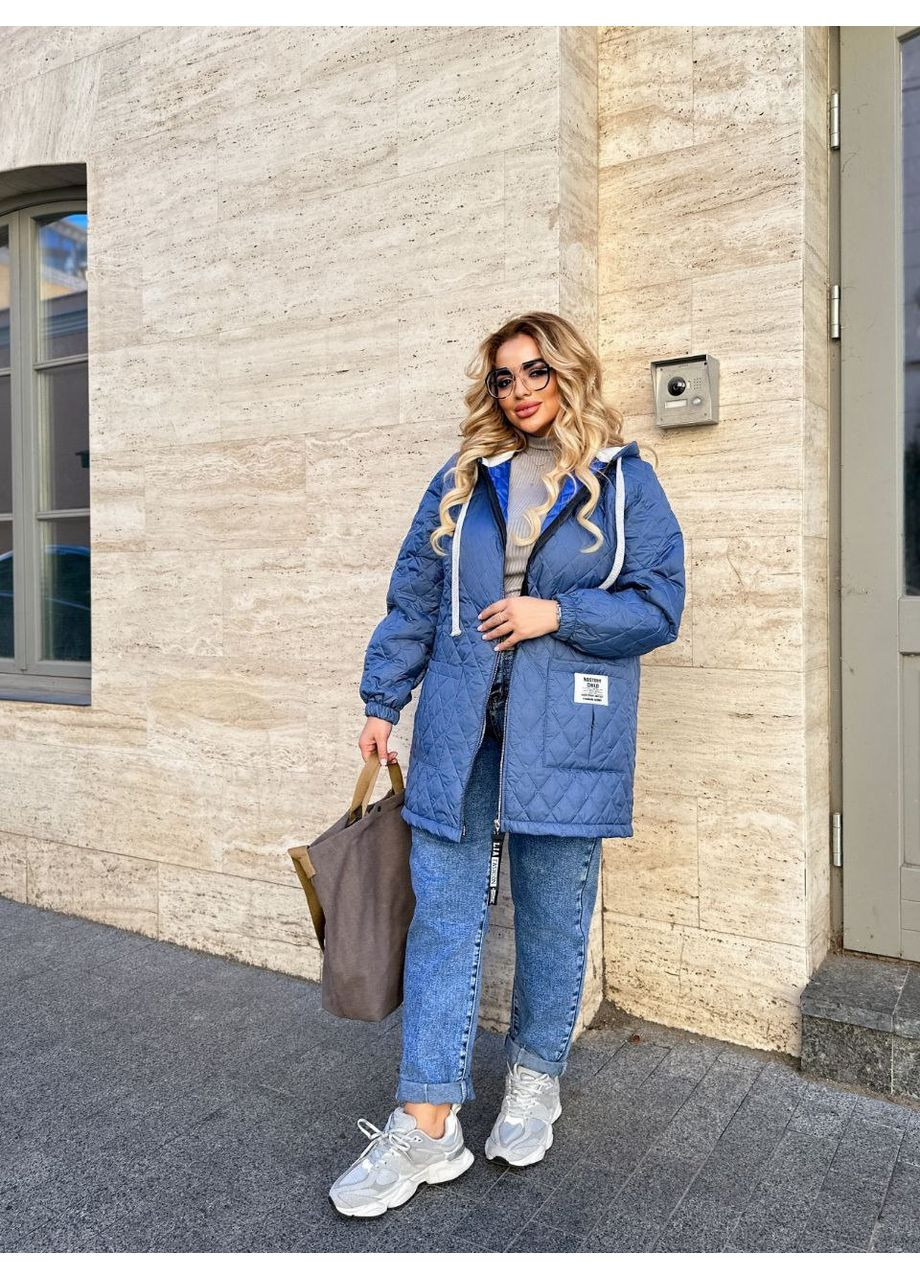 Синя демісезонна куртка Україна Your style