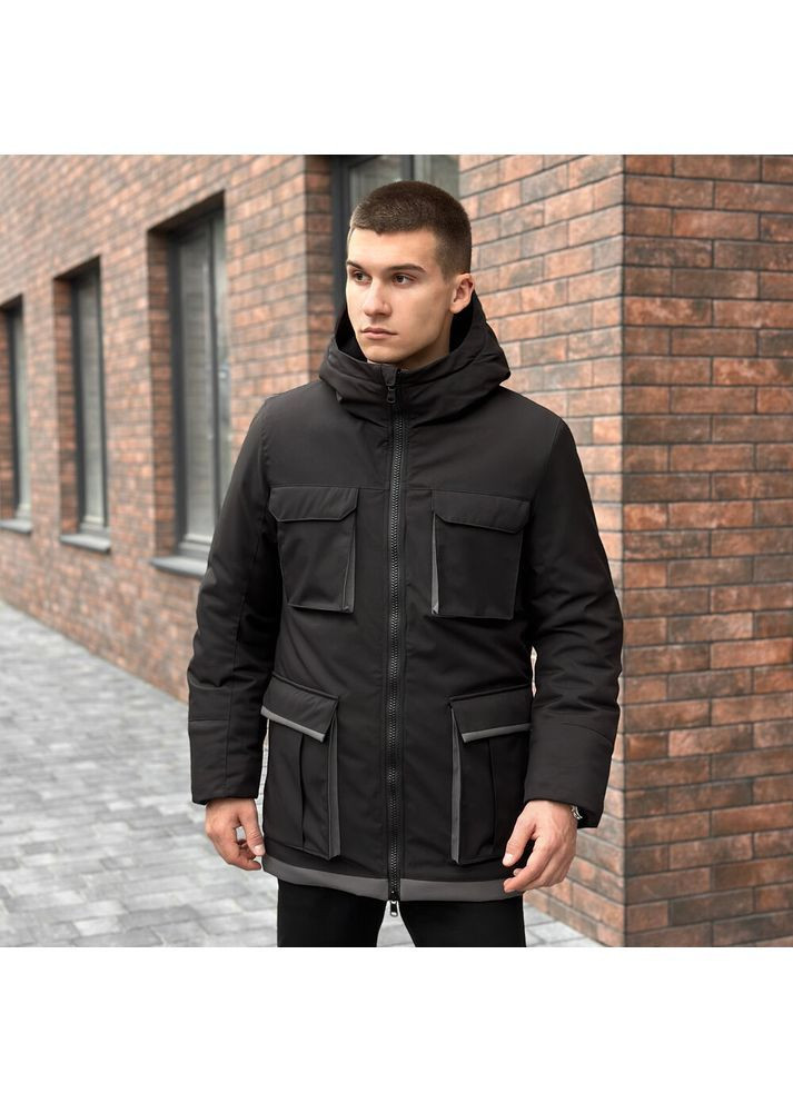 Парка Alpina Черно-серый Pobedov (369003814)