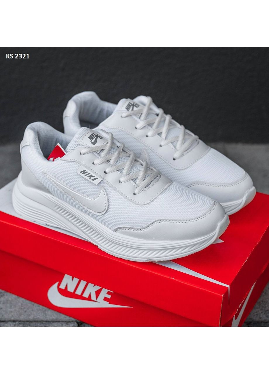 Белые демисезонные кроссовки мужские nike air r2x white найк аир No Brand