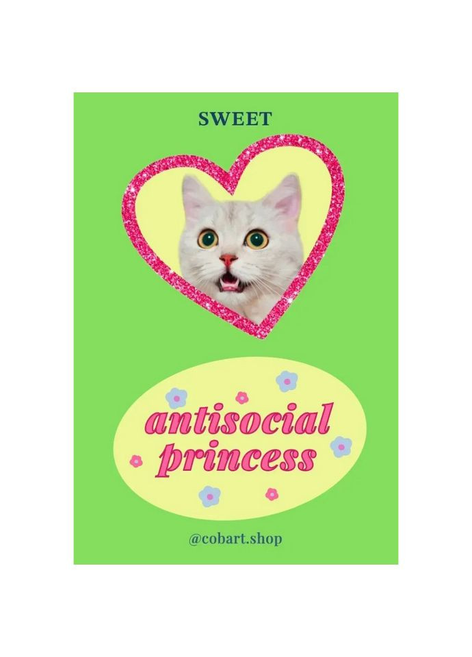 Дитячий стікерпак А6 3D Sweet СS-3D-057 на вініловій основі Cobart (341609870)