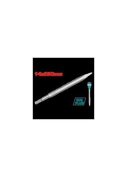 Акс.інстр TOTAL TAC1511141 зубило пікоподібне SDS plus 14х250мм No Brand (393113852)