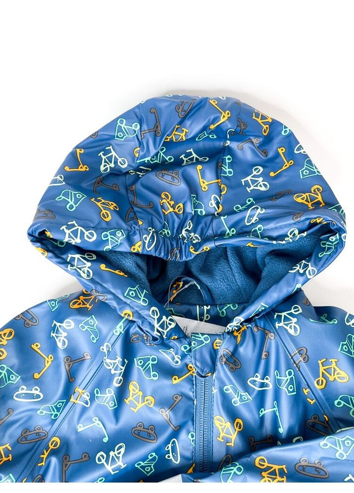 Синяя куртка-дождевик 104 см синий артикул л1210 Lupilu