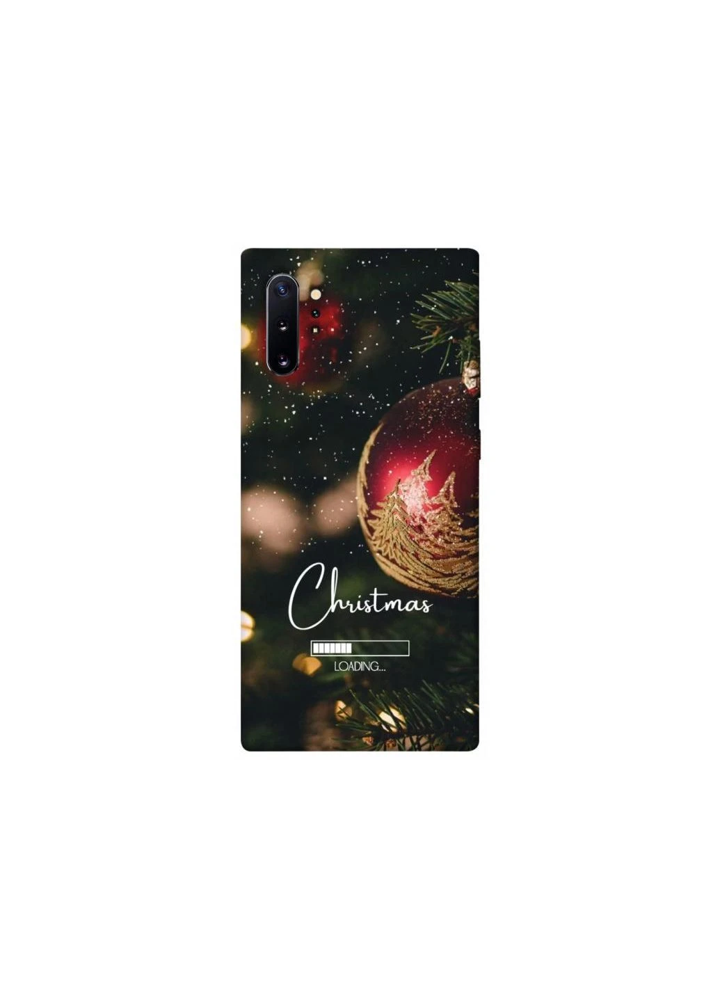 Чохол на Samsung Galaxy Note 10 Plus Christmas Loading ver.2 Frontalka (375744445)