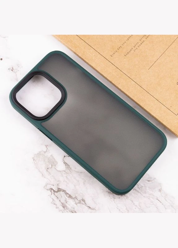 TPU+PC чехол Metal Buttons для Apple iPhone 15 Pro Max (6.7") Epik (386287480)