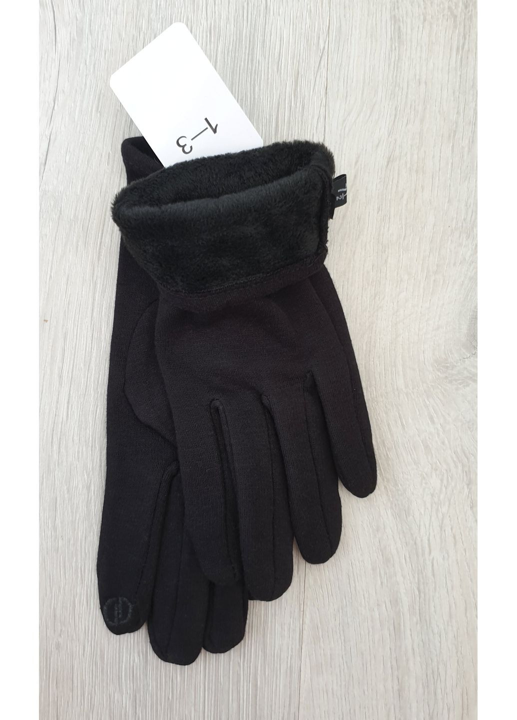 Трикотажні жіночі рукавиці на флісі No Brand (362046839)
