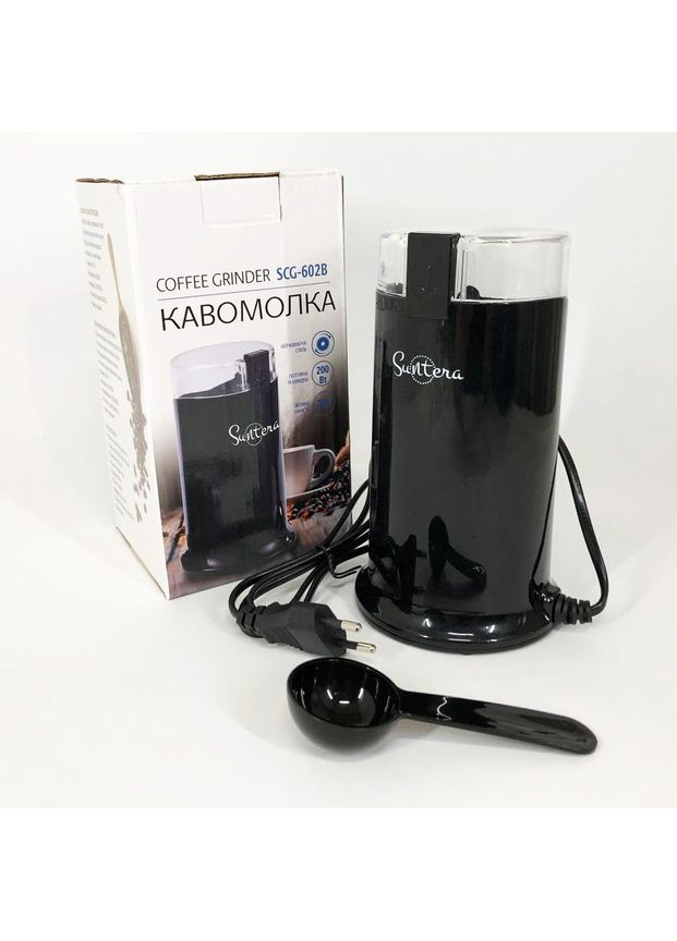 Кофемолка для кофе SCG-602 200 Вт, Электрическая кофемолка для турки, Измельчитель DY-202 кофейных зерен Suntera (352770581)