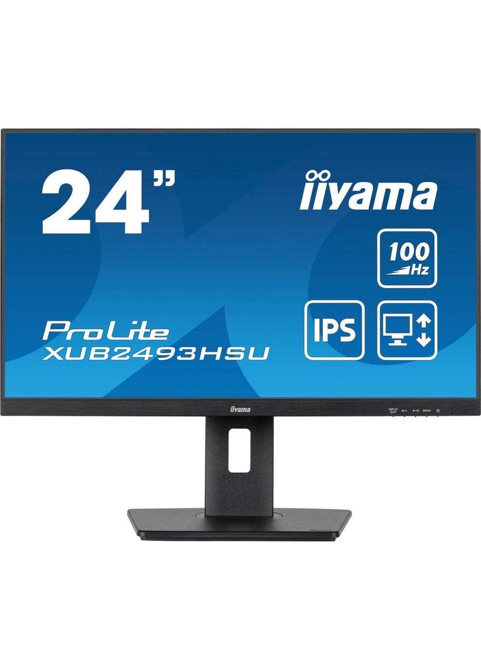 Монітор 23.8" ProLite XUB2493HSU-B7 Black Iiyama (360421986)