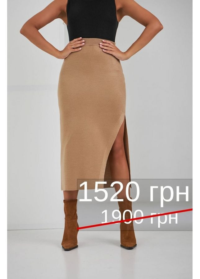 Спідниця з розрізом 2435 Bellise (351589991)