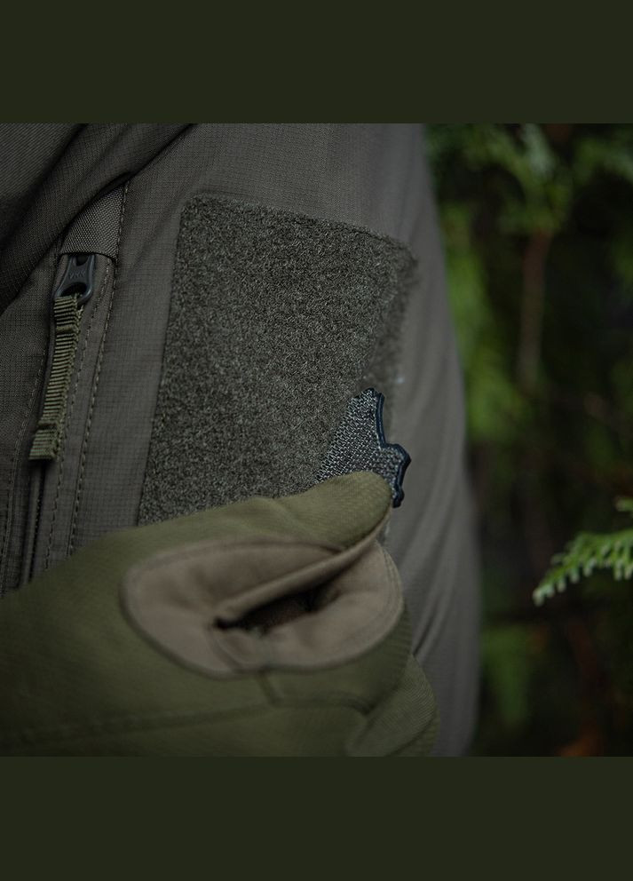 Нашивка Ace of Spades 3D PVC Black/Olive M-TAC (315047143)