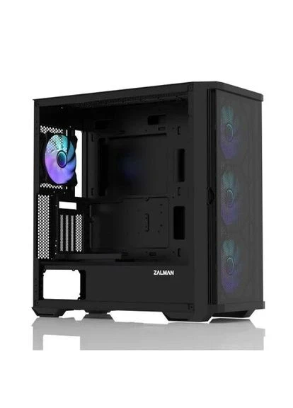 Корпус Z10 DUO, Mid Tower, без БЖ, для ATX / Micro ATX / Mini ITX, 1xType-C / 2xUSB 3.1, макс. CPU - 173 мм / VGA - 395 мм, Zalman (395339024)