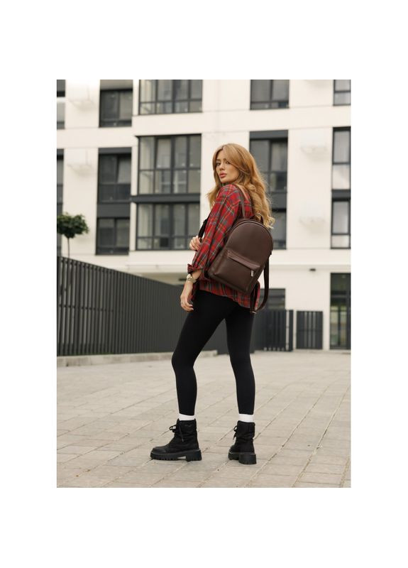 Женский рюкзак Brix Classic шоколадный Sambag (363831243)