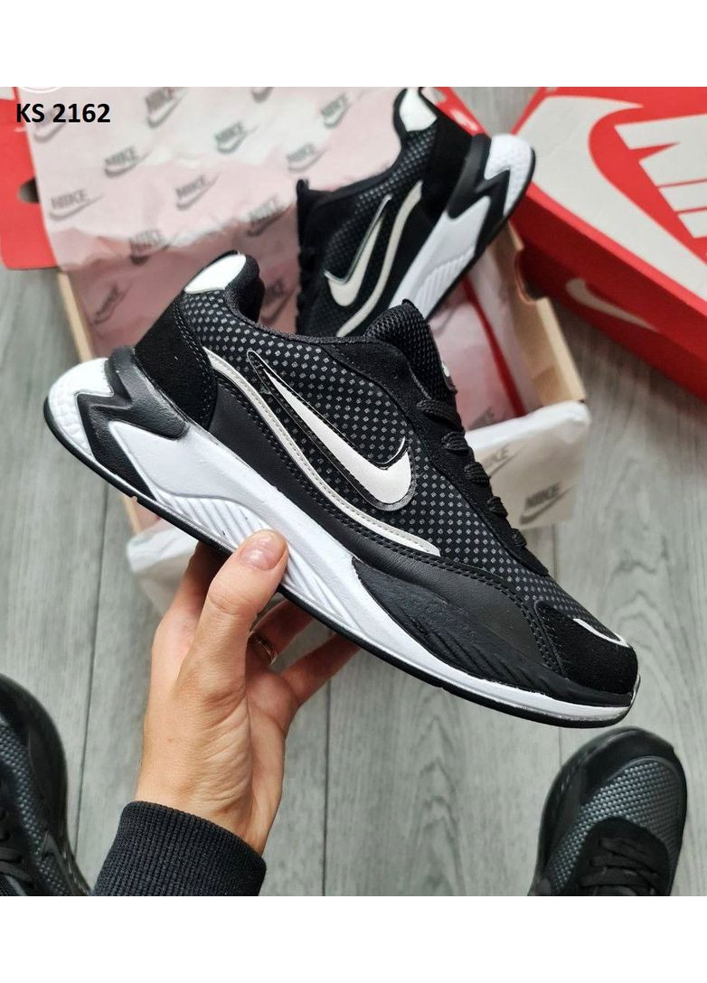 КРОСІВКИ ЖІНОЧІ NIKE AIR BLACK WHITE НАЙК АІР ФОРС 1 ПРЕМІУМ No Brand чорні демісезони (367166958)