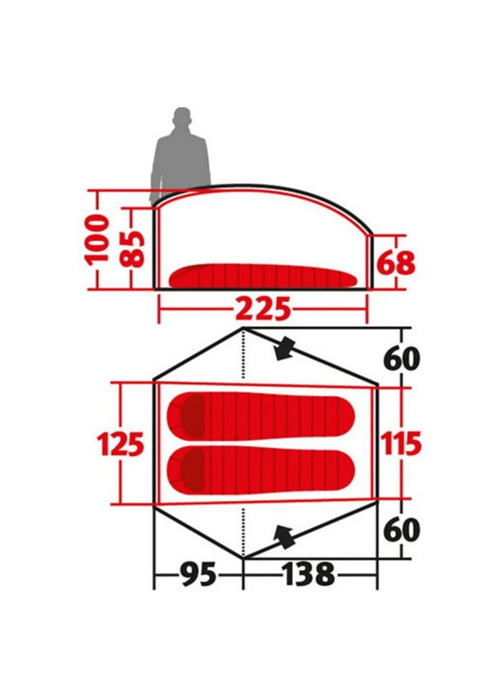 Палатка Exogen 2 ZG Green 231049 DAS301736 Wechsel (316469044)
