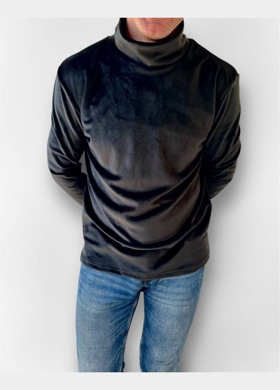 Кофта велюр на меху мягкая теплая No Brand (315391579)