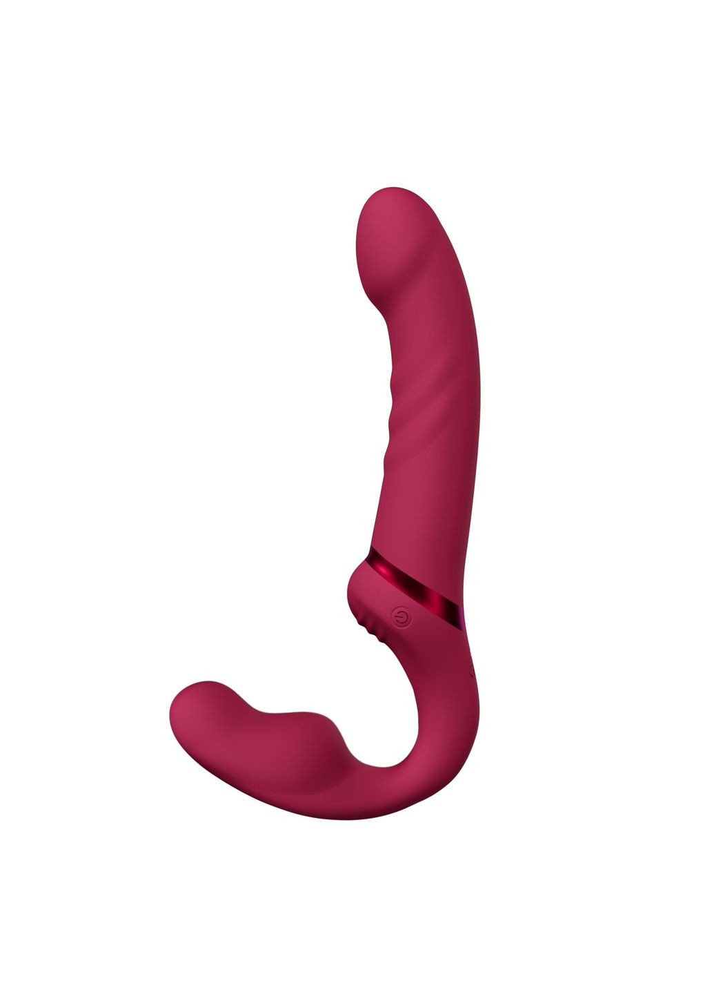 Безремінний страпон Lapis vibrating strapless strapon Lovense (296626960)