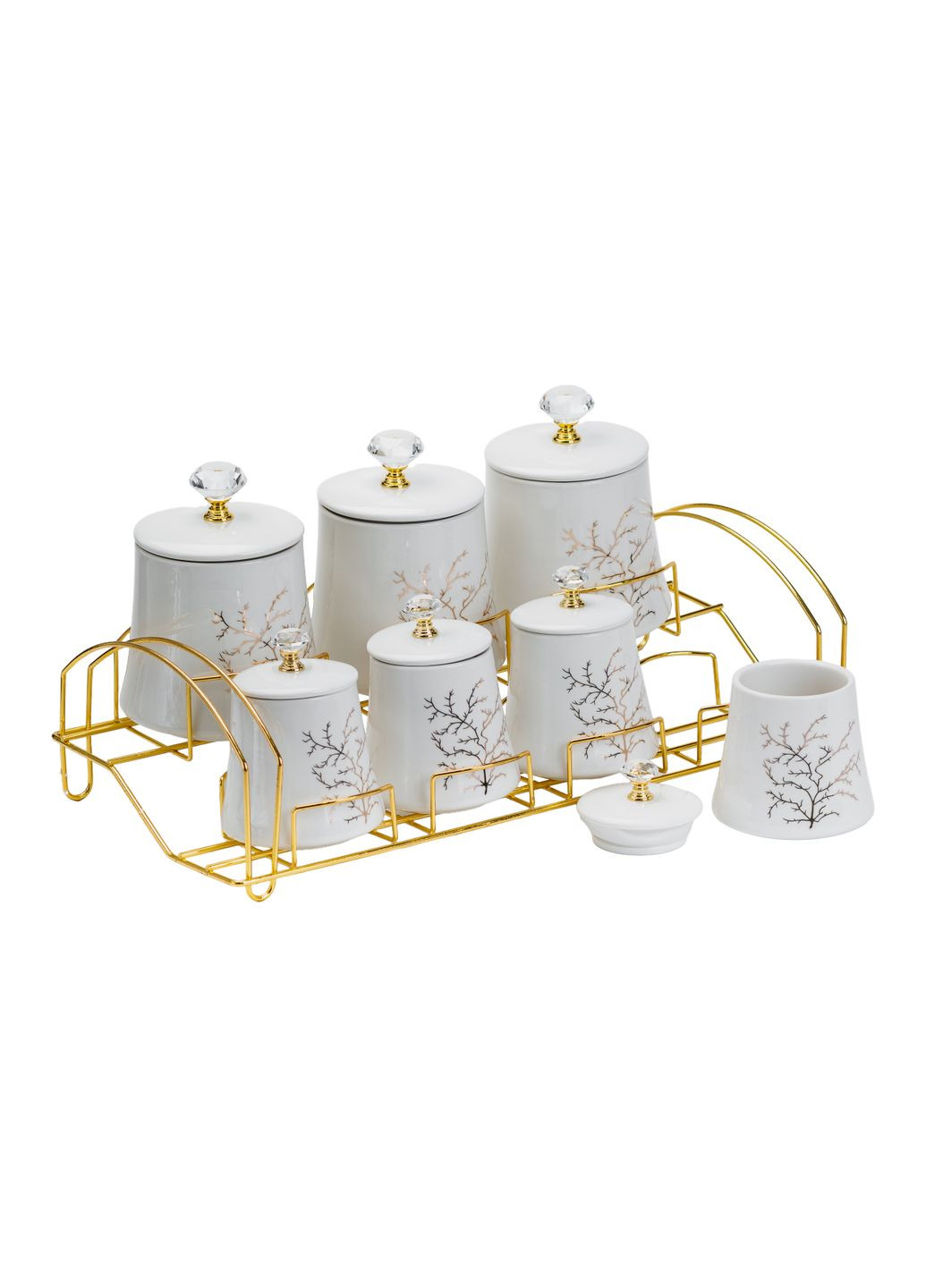 Набір для спецій Golden Branch 7 предметів 550/250 мл, Yiwu (324071066)