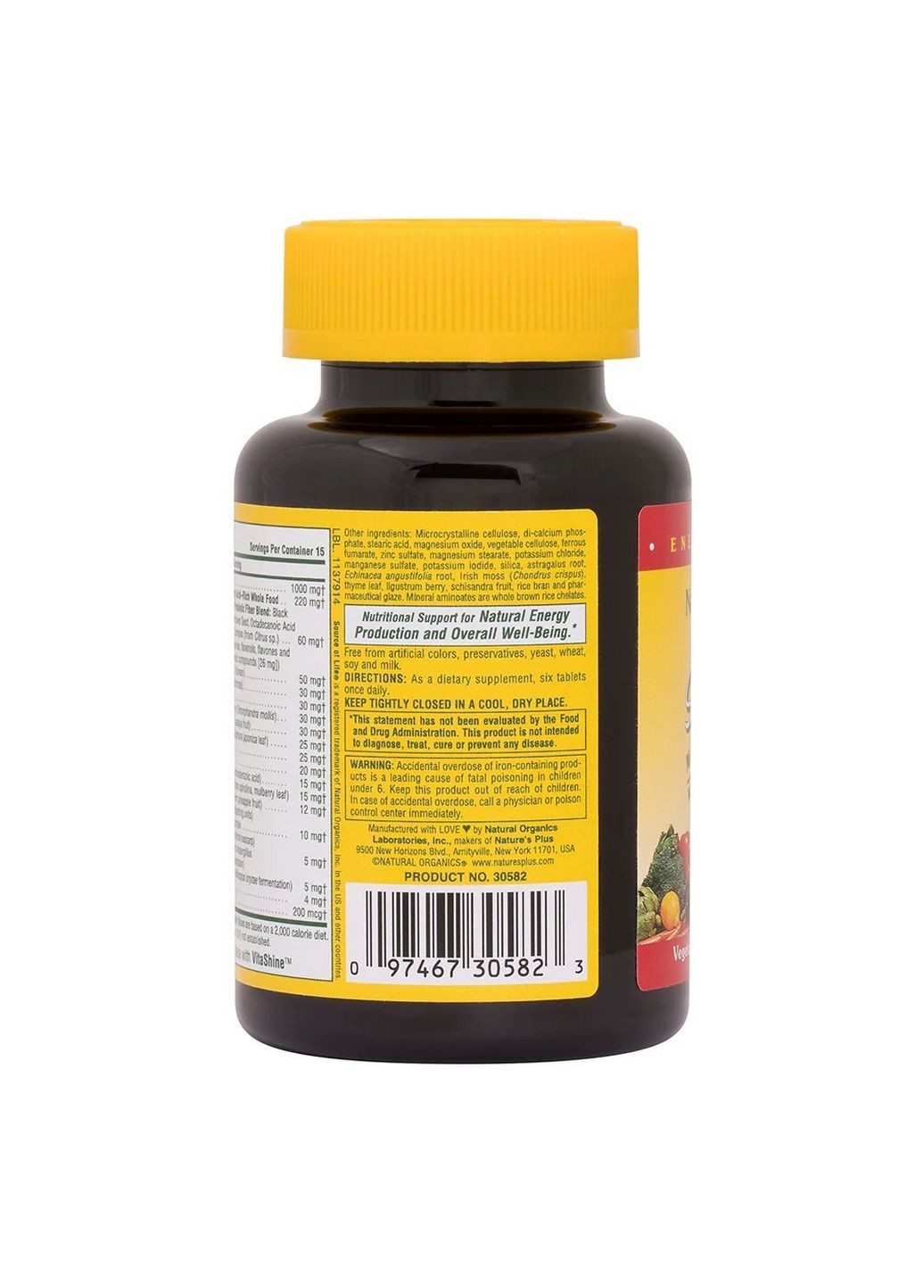 Вітаміни та мінерали Source of Life Multivitamin & Mineral, 90 міні таблеток Natures Plus (315870504)