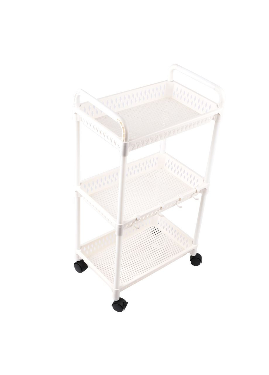 Етажерка універсальна 3-х рівнева на колесах Supretto (373394623)