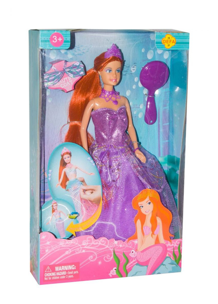 Кукла "Defa: принцесса русалка" (в фиолетовом) MIC (292141866)