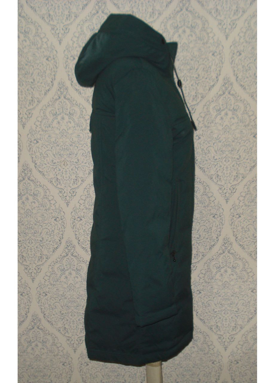 Зелена демісезонна куртка жіноча зимова 8831 Athena