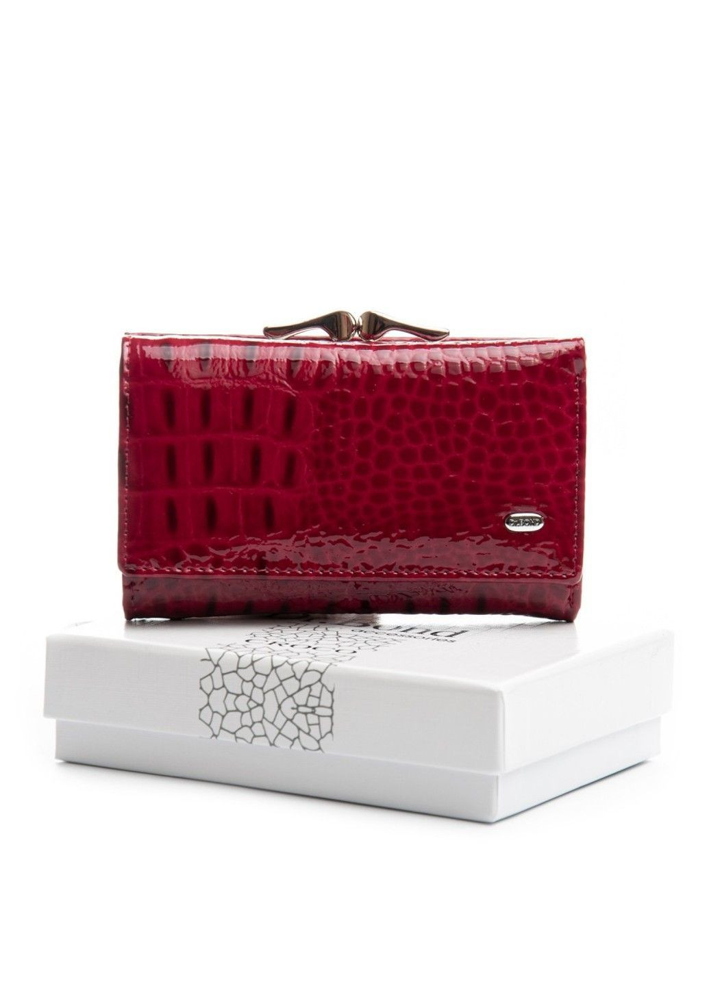 Жіночий лаковий шкіряний гаманець PE PEW214 red Dr. Bond (363254145)