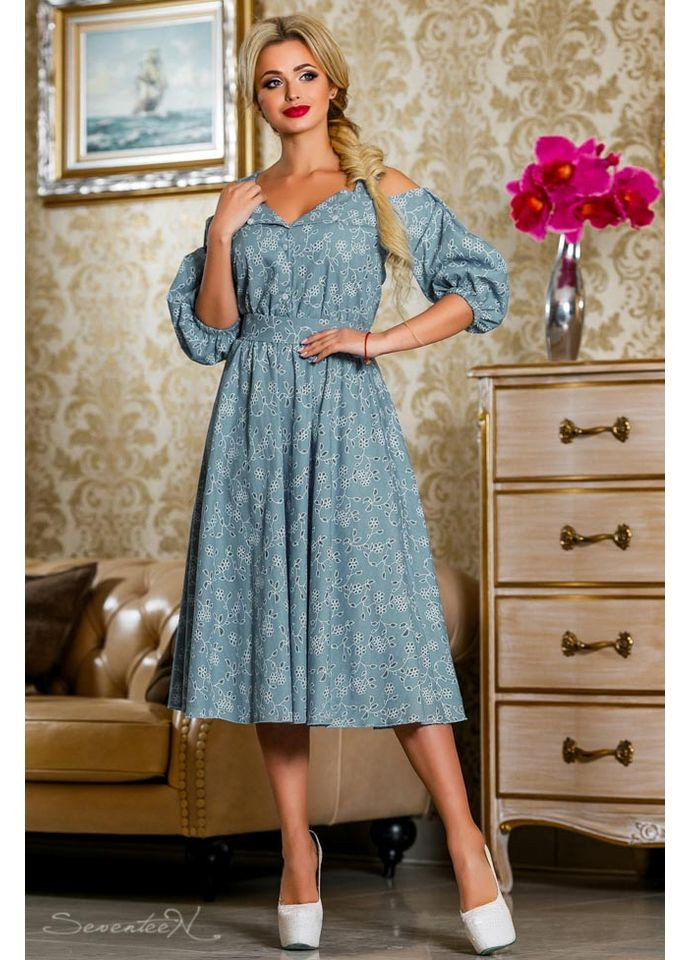 Голубое платье 808.2265 Seventeen
