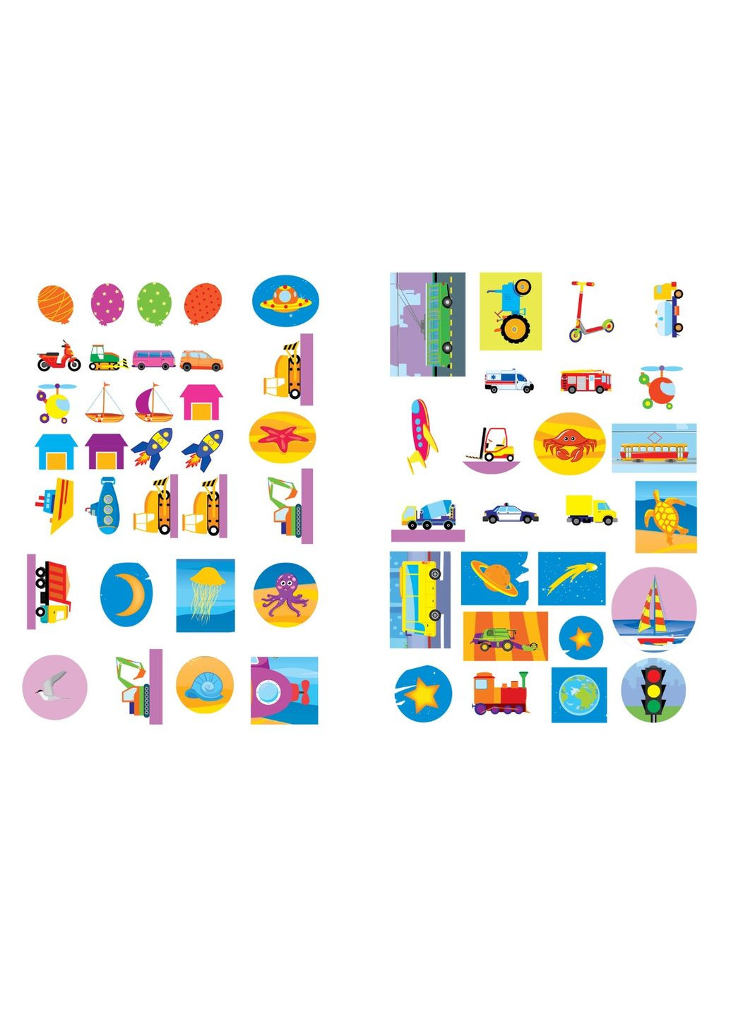 Школа кмітливих малюків «Транспорт» 4+ – розвивальна книжка з наклейками для найменших (9786175242858) Торсінг (369776039)