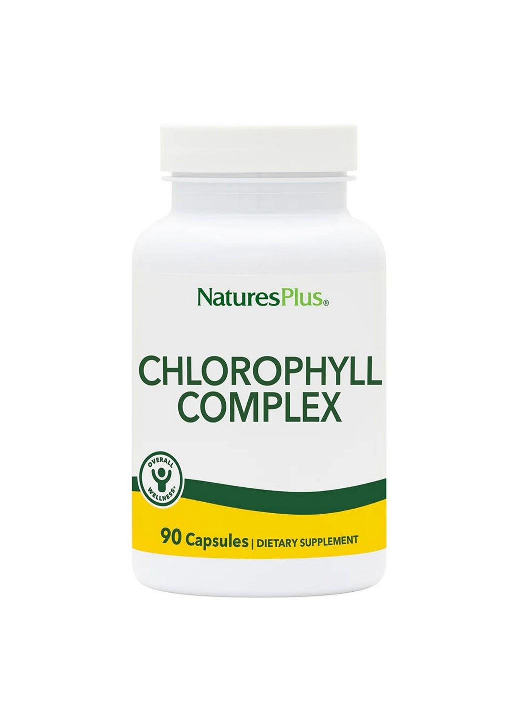 Натуральна добавка Chlorophyll Complex, 90 капсул Natures Plus (293482300)