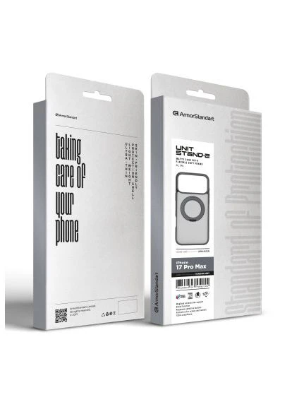 Чохол до мобільного телефона Unit Stand2 Apple iPhone 17 Pro Max Titanium Grey (ARM86339) ArmorStandart (396675561)