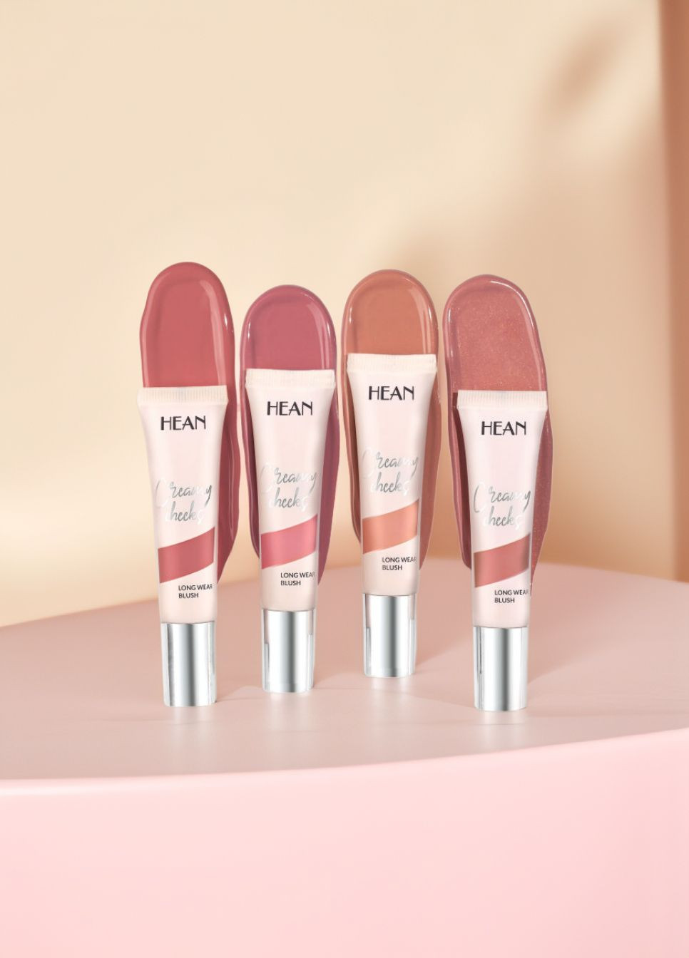 Кремові рум'яна Creamy Cheeks Long Wear Blush 21 Ruff, 10 мл Hean Face (325490778)