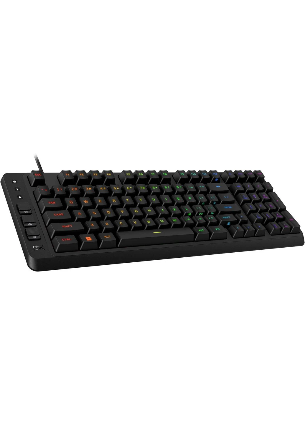 Мембранная клавиатура Alloy Origins EVE 1800 99key, Red, USB-A, EN/UA, RGB, HyperX (386304188)