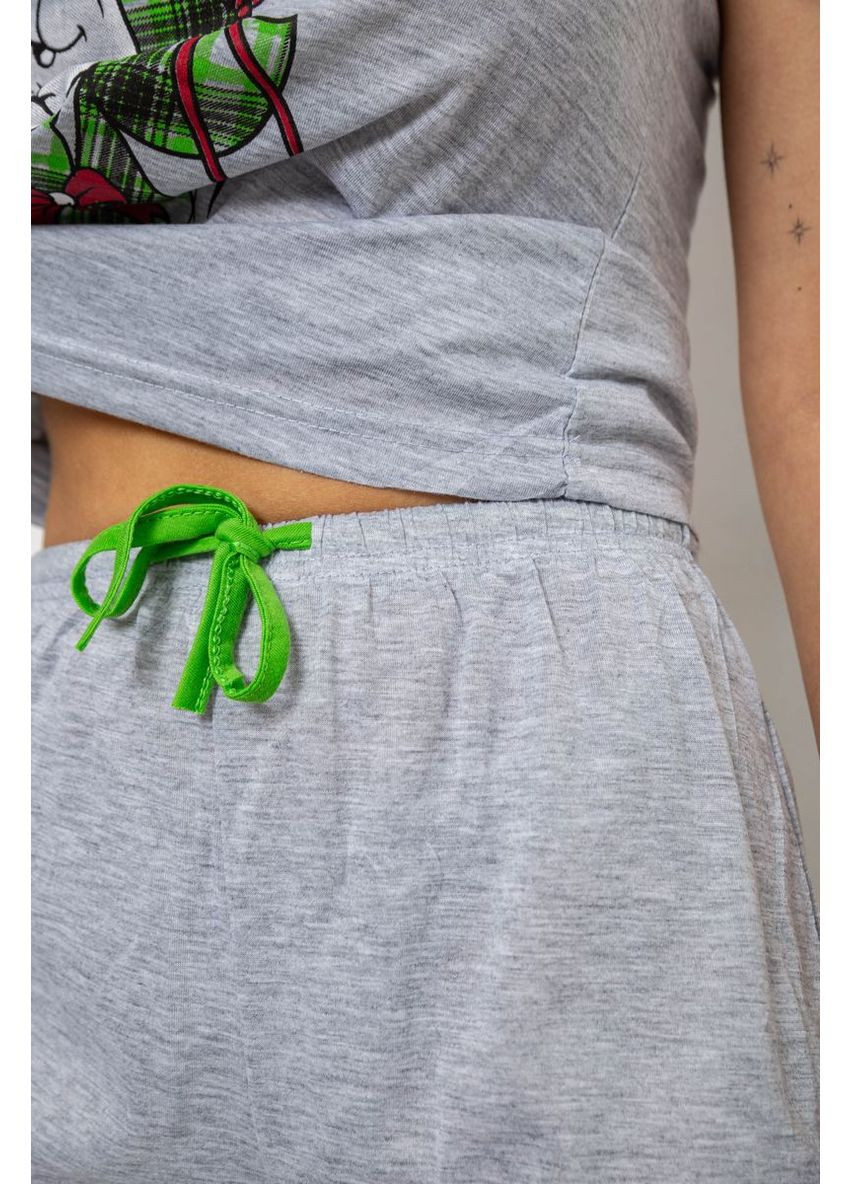 Салатова всесезон жіноча піжама з принтом Sport Line