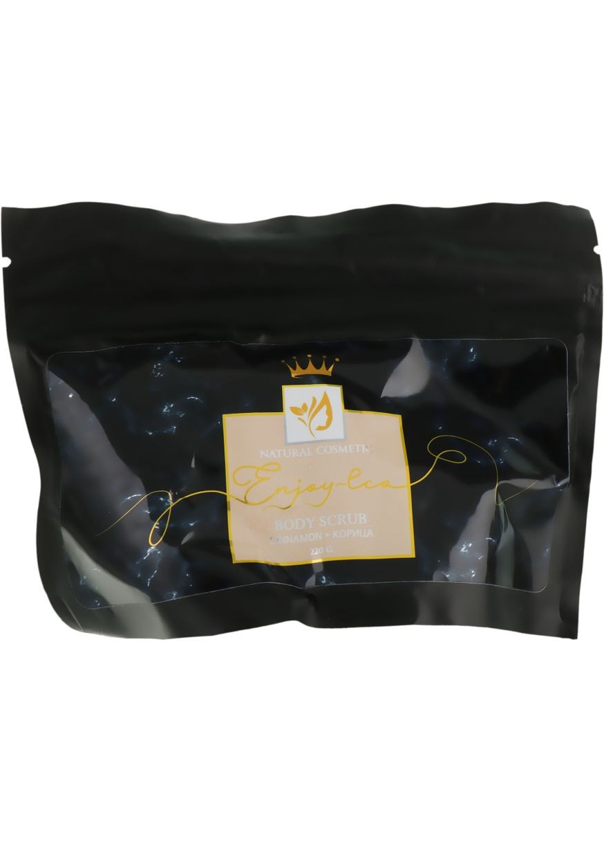 Натуральний скраб для тіла "Кориця" Enjoy Eco Cinnamon 220g (663955-27300) Enjoy & Joy (368658859)