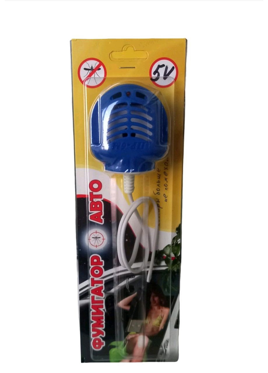 Фумигатор автомобильный USB на проводе для жидкости и таблетки Попрус (352768744)