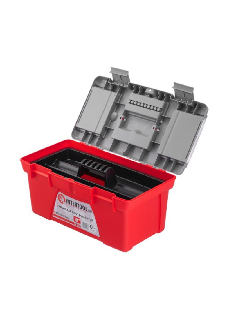 Ящик для инструмента 18" BX-0418 BX-0418 (BX-0418) Intertool (349818848)