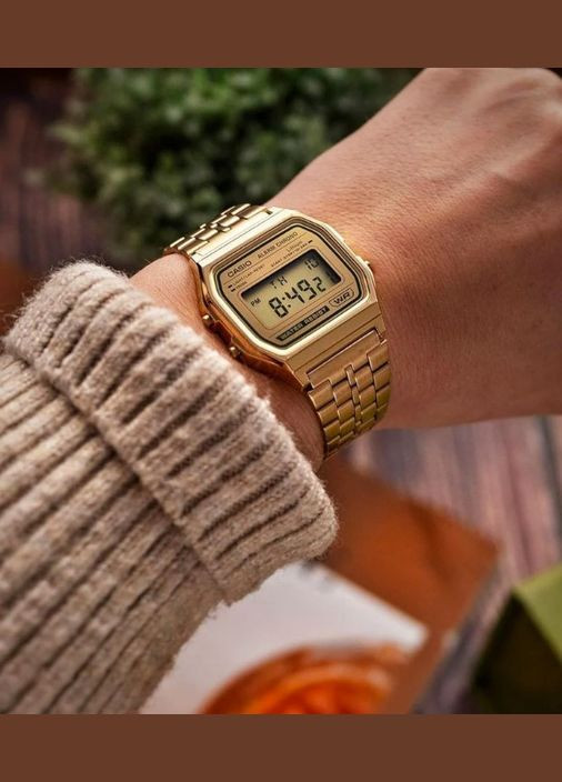 Наручний оригінальний годинник A158WEGV-9A - унісекс Casio (333707952)