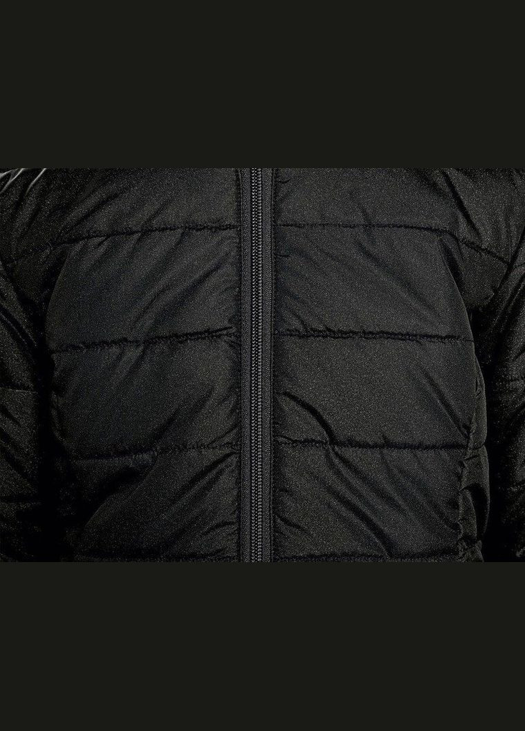 Черная демисезонная куртка демисезонная водоотталкивающая и ветрозащитная для девочки 318071 Pepperts