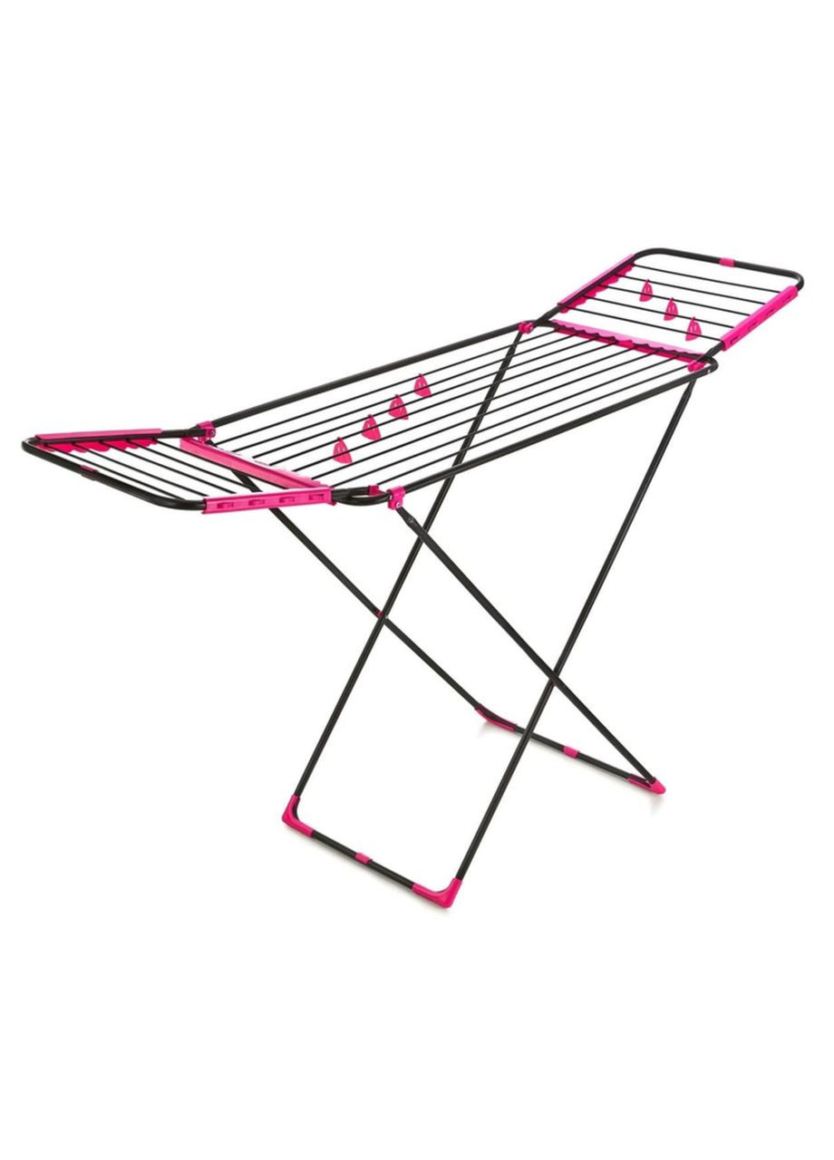 Сушилка для белья складная металлическая 17,5 м розовая AVRORA Dogrular (364551300)