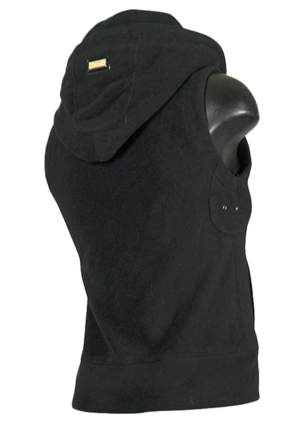 Черная демисезонная женская демисезонная куртка двойка fv-111708-1 черный Forza Viva